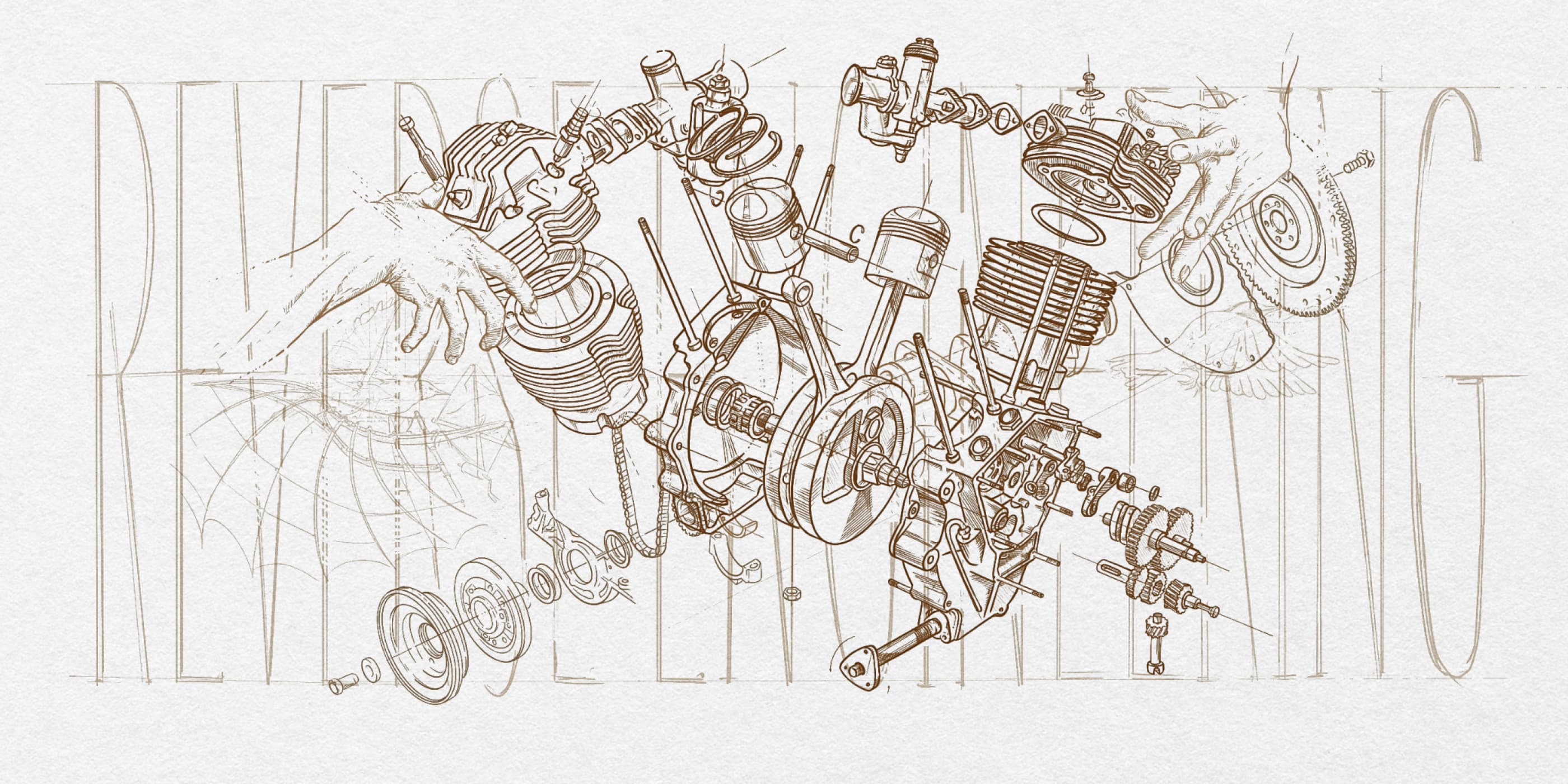 Artec 3D reverse engineering illustration